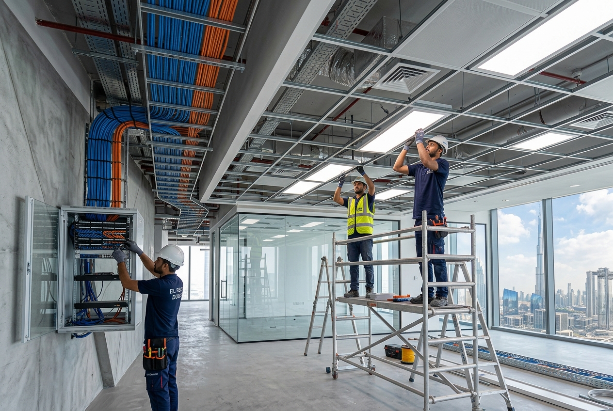 Electrical maintenance and inspection work